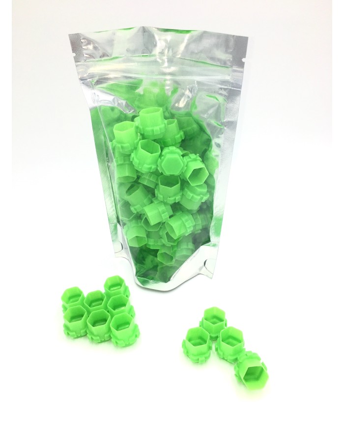 Tappini - CUP VERDE FLUO 100 PZ
