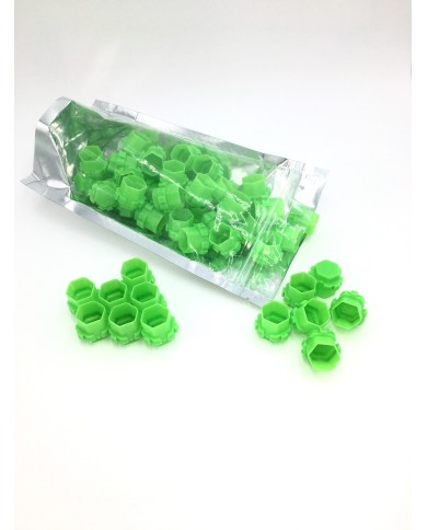 Tappini - CUP VERDE FLUO 100 PZ